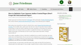 
                            10. How to Optimize Your Amazon Author Central Pages (Don't Forget the ...