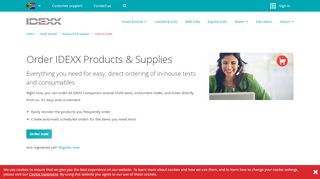 
                            4. How to order online - IDEXX South Africa
