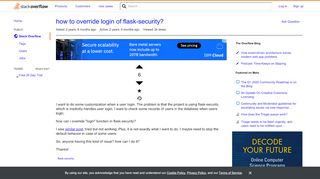 
                            2. how to override login of flask-security? - Stack Overflow