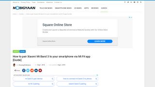 
                            9. How to pair Xiaomi Mi Band 3 to your smartphone via Mi Fit app [Guide]