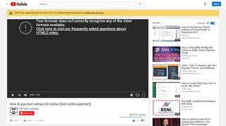 
                            4. How to pay bsnl wimax bill online (bsnl online payment) - YouTube