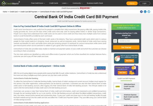 
                            13. How to Pay Central Bank Of India Credit Card Bill Payment Online ...