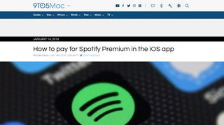 
                            9. How to pay for Spotify Premium in the app - 9to5Mac