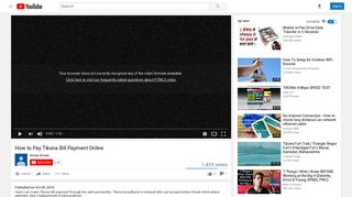 
                            5. How to Pay Tikona Bill Payment Online - YouTube
