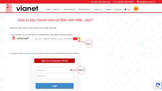 
                            7. How to pay Vianet Internet Bills with NIBL new? | Vianet ...