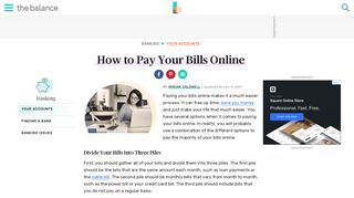 
                            10. How to Pay Your Bills Online (Simplify Your Finances) - The ...