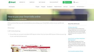 
                            7. How to pay your Smart bills online - Smartopedia - Help & Support ...