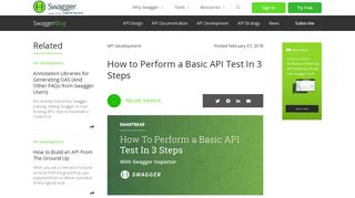
                            2. How to Perform a Basic API Test In 3 Steps | Swagger