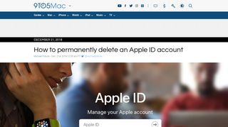 
                            7. How to permanently delete an Apple ID account - 9to5Mac