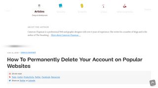 
                            9. How To Permanently Delete Your Account on Popular Websites ...