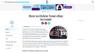 
                            10. How to Permanently Delete Your eBay Account