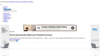 
                            12. How to permanently delete your Facebook account | iMore