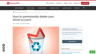 
                            9. How to Permanently Delete Your Google Gmail Account | ExpressVPN