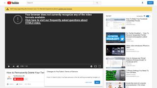 
                            6. How to Permanently Delete Your Twitter Account - YouTube