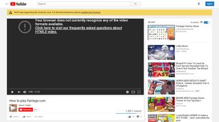
                            12. How to play Fantage.com - YouTube