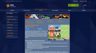 
                            11. How To Play Football Mania Scratch - Sports Interaction Casino