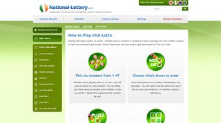 
                            4. How to Play Irish Lotto | Irish Lotto Information - Irish National Lottery