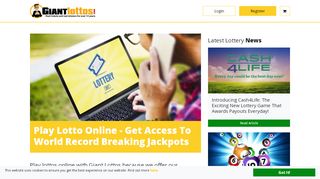 
                            4. How To Play Lotto Online - Giant Lottos