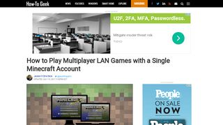 
                            11. How to Play Multiplayer LAN Games with a Single Minecraft Account