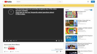 
                            6. How to play Word Mania - YouTube