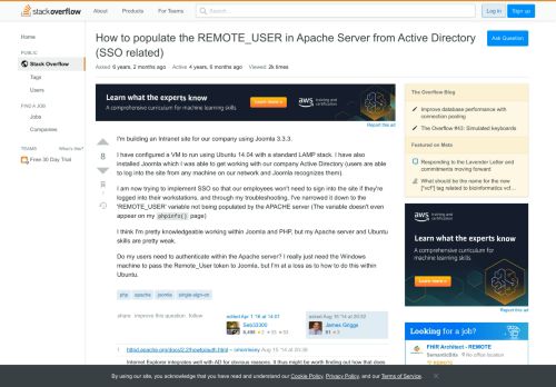 
                            6. How to populate the REMOTE_USER in Apache Server from Active ...