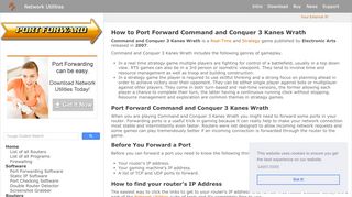 
                            10. How to Port Forward Command and Conquer 3 Kanes Wrath