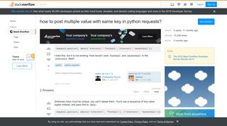 
                            7. how to post multiple value with same key in python requests ...