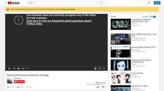 
                            6. How to post music on the drrr chat app - YouTube