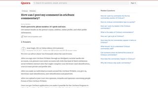 
                            6. How to post my comment in cricbuzz commentary - Quora