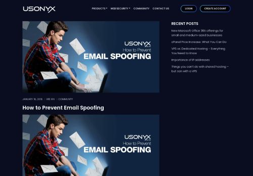 
                            13. How to Prevent Email Spoofing? (a type of Spam) - Usonyx