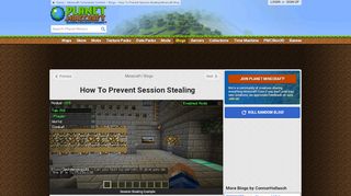 
                            9. How To Prevent Session Stealing Minecraft Blog