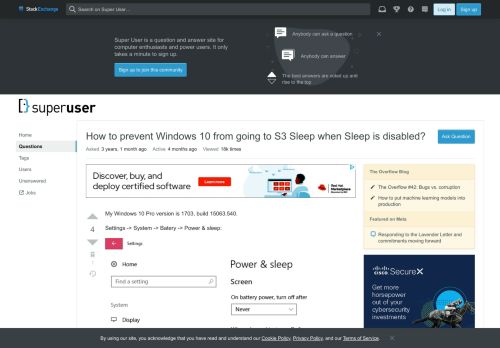 
                            10. How to prevent Windows 10 from going to S3 Sleep when Sleep is ...