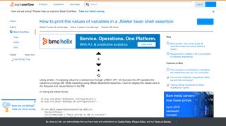 
                            1. How to print the values of variables in a JMeter bean shell ...