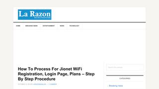 
                            2. How To Process For Jionet WiFi Registration, Login Page, Plans ...