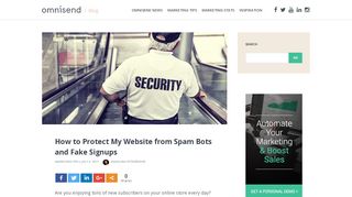 
                            9. How to Protect My Website from Spam Bots and Fake Signups
