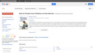 
                            5. How to Protect Your Children on the Internet: A Roadmap for ... - Risultati da Google Libri