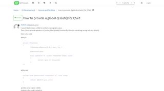 
                            8. how to provide a global qHash() for QSet | Qt Forum