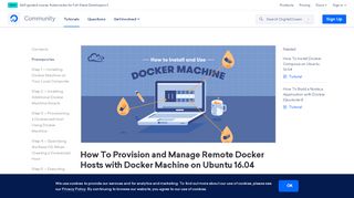 
                            11. How To Provision and Manage Remote Docker Hosts with Docker ...