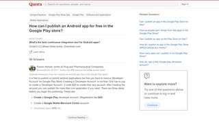 
                            11. How to publish an Android app free in the Google Play ...