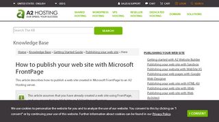 
                            10. How to publish your web site with Microsoft FrontPage