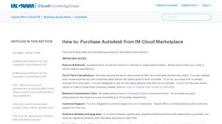 
                            9. How to: Purchase Autodesk from IM Cloud Marketplace – Ingram ...