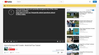 
                            6. How to Purchase WGT Credits - World Golf Tour Tutorial - YouTube