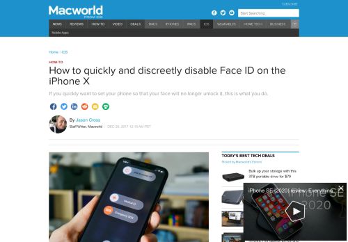 
                            11. How to quickly and discreetly disable Face ID on the iPhone X ...