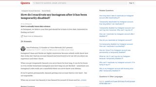 
                            4. How to reactivate my Instagram after it has been ...