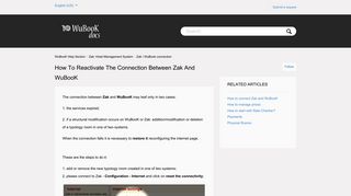 
                            10. How to reactivate the connection between Zak and WuBooK ...