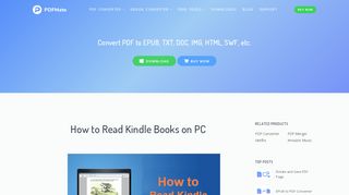 
                            13. How to Read Kindle Books on PC | PDFMate