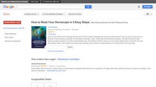 
                            8. How to Read Your Horoscope in 5 Easy Steps: Stop Reading Books and ... - Google Books-Ergebnisseite