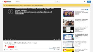 
                            13. How to Receive SMS Alert for Gmail and Yahoo E-mails - YouTube