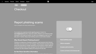 
                            11. How to recognize and report phishing scams | payever Help