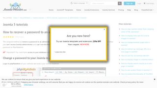 
                            10. How to recover a password to an administrator in ... - Joomla-Monster